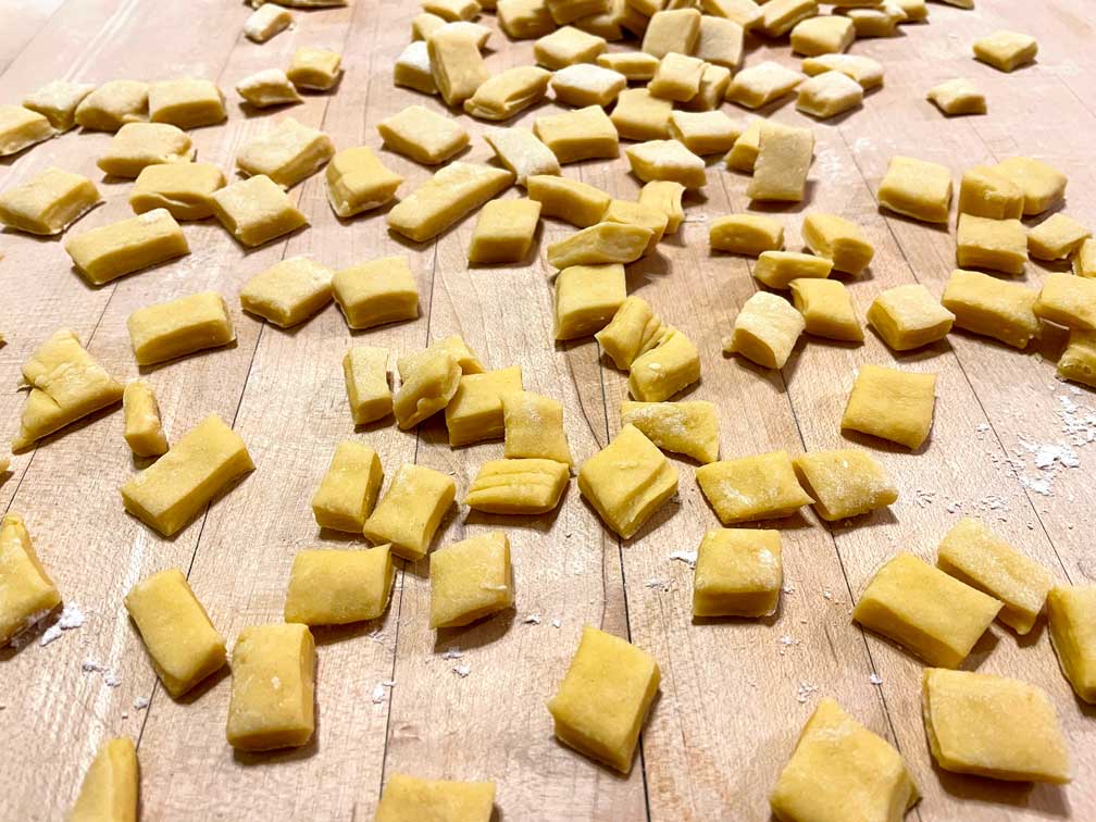 Cut Dough