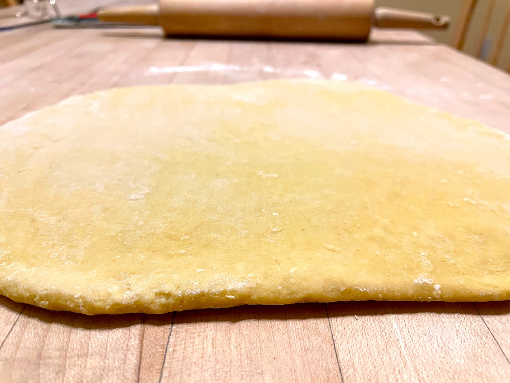 Rolled dough