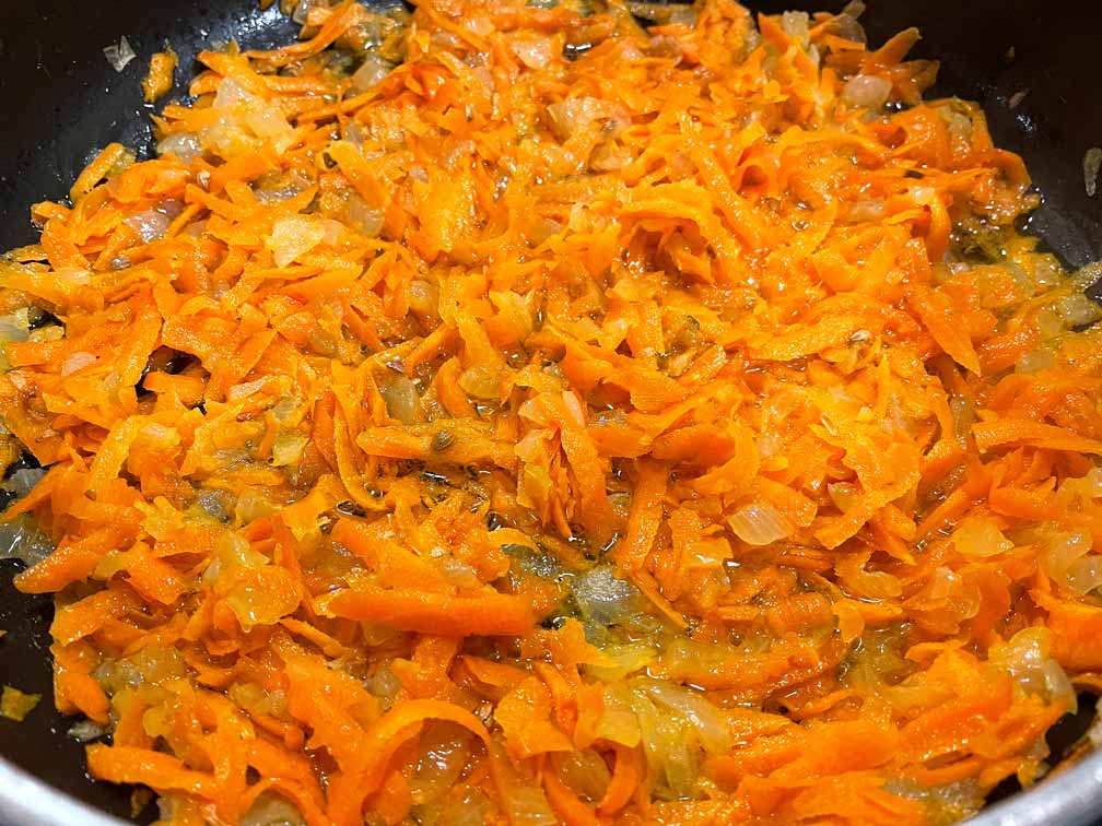 Fried vegetables